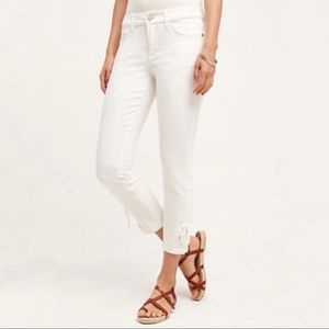 Anthropologie Pilcro Jeans with Lace Up Ankle